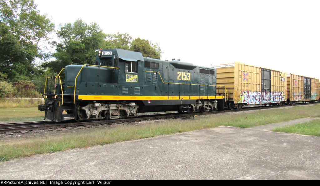 Ohio South Central Railroad (OSCR) 2153